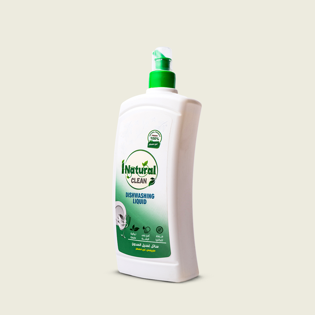 سائل غسيل الصحون عضوي 750 مل مستخلص من مواد طبيعية 100%